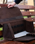 Leather Barber Bag