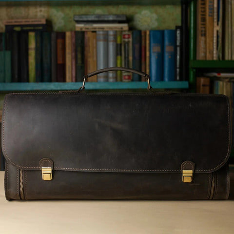 Leather Barber Bag