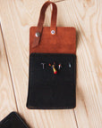 Personalized Leather Fly Fishing Wallet