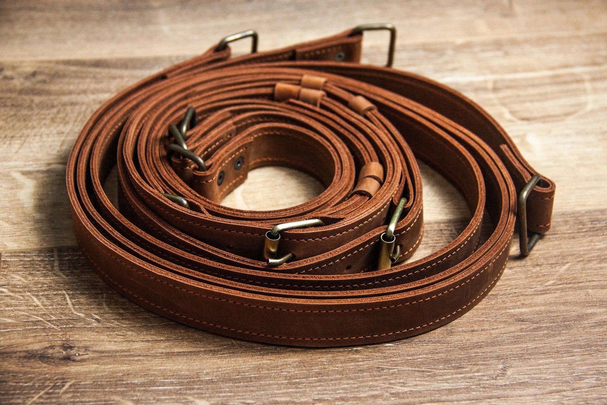Leather Luggage Straps - Pikore