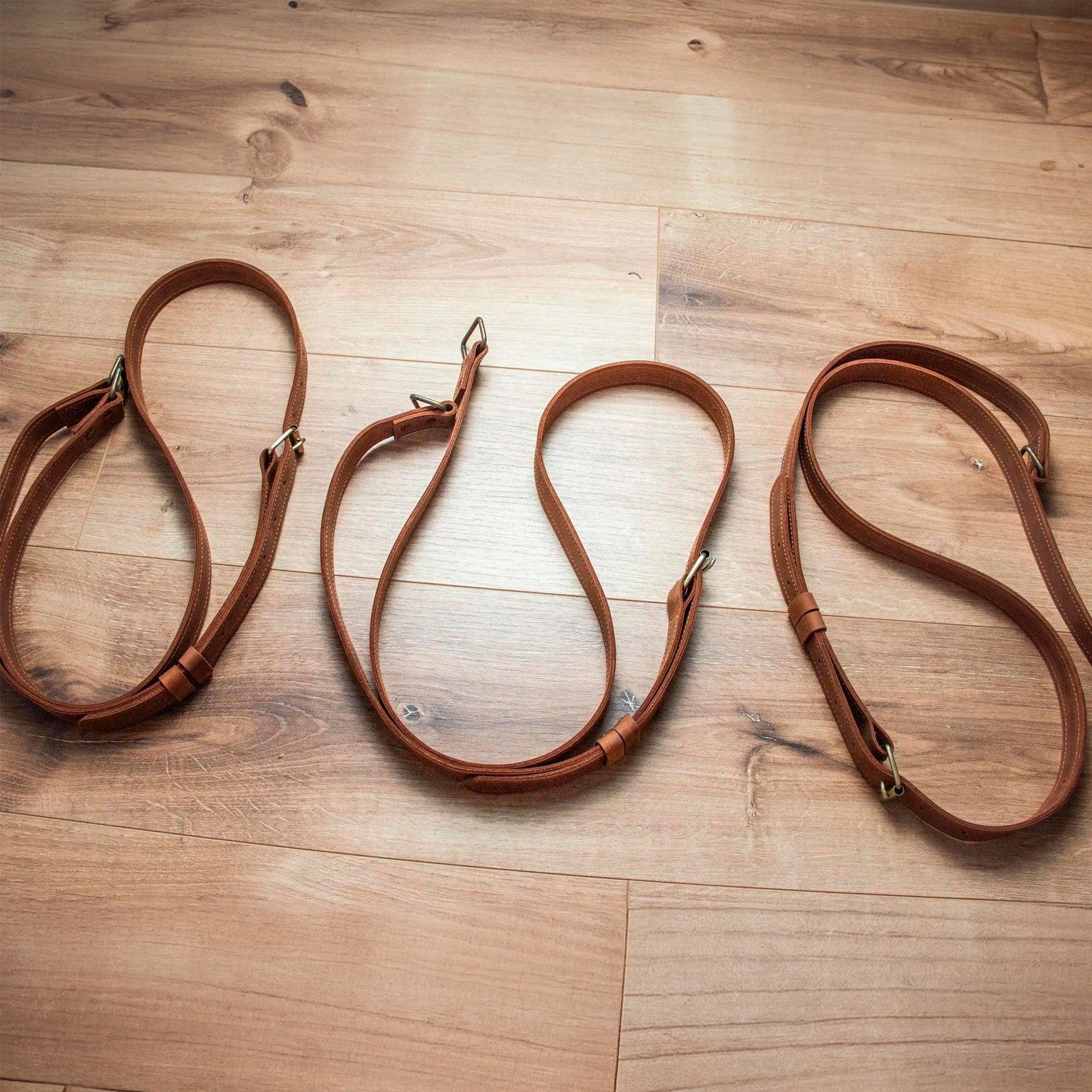 Leather Luggage Straps - Pikore