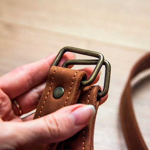 Leather Luggage Straps - Pikore