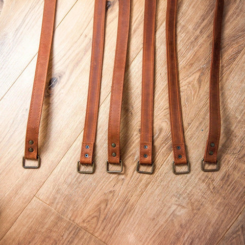 Leather Luggage Straps - Pikore