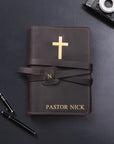 Personalized Leather Prayer Journal