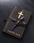 Personalized Leather Prayer Journal