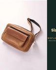 Leather Belt Bag For Men - Pikore