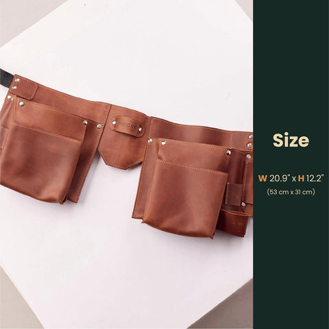 Leather Tool Belt Holster - Pikore