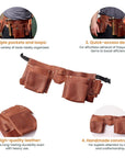 Leather Tool Belt Holster - Pikore