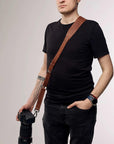 Leather Camera Shoulder Strap - Pikore