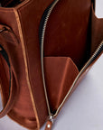Satchel Leather Bag - Pikore