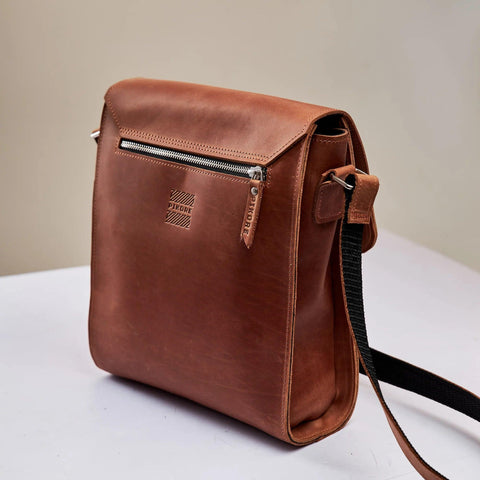 Satchel Leather Bag - Pikore