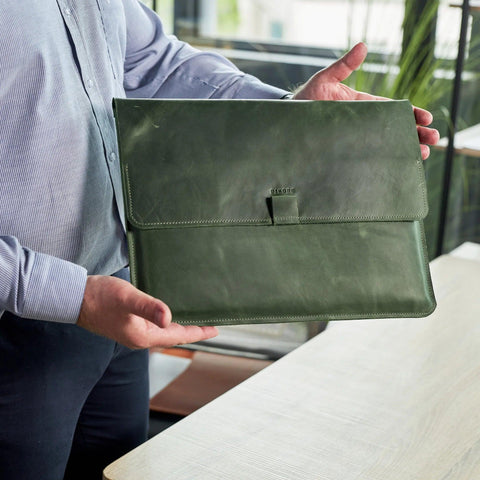 Leather Macbook Portfolio - Pikore