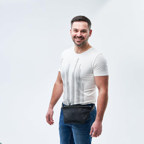 Leather Fanny Pack - Pikore