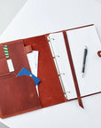 Leather Ring Binder Cover