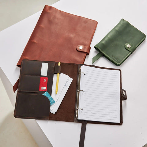 Leather Binder Cover - Pikore