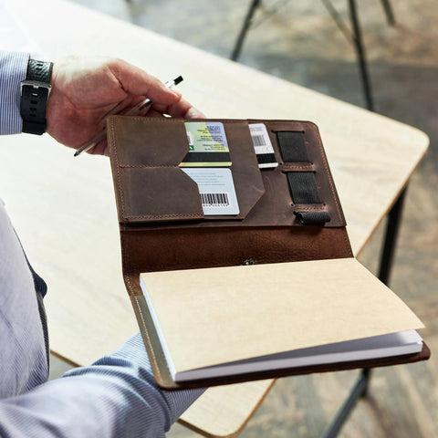 Leather Journal Refillable - Pikore