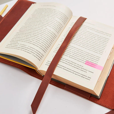 Leather Book Cover - Pikore