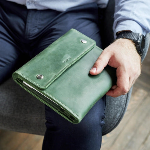 Leather Notebook Cover - Pikore