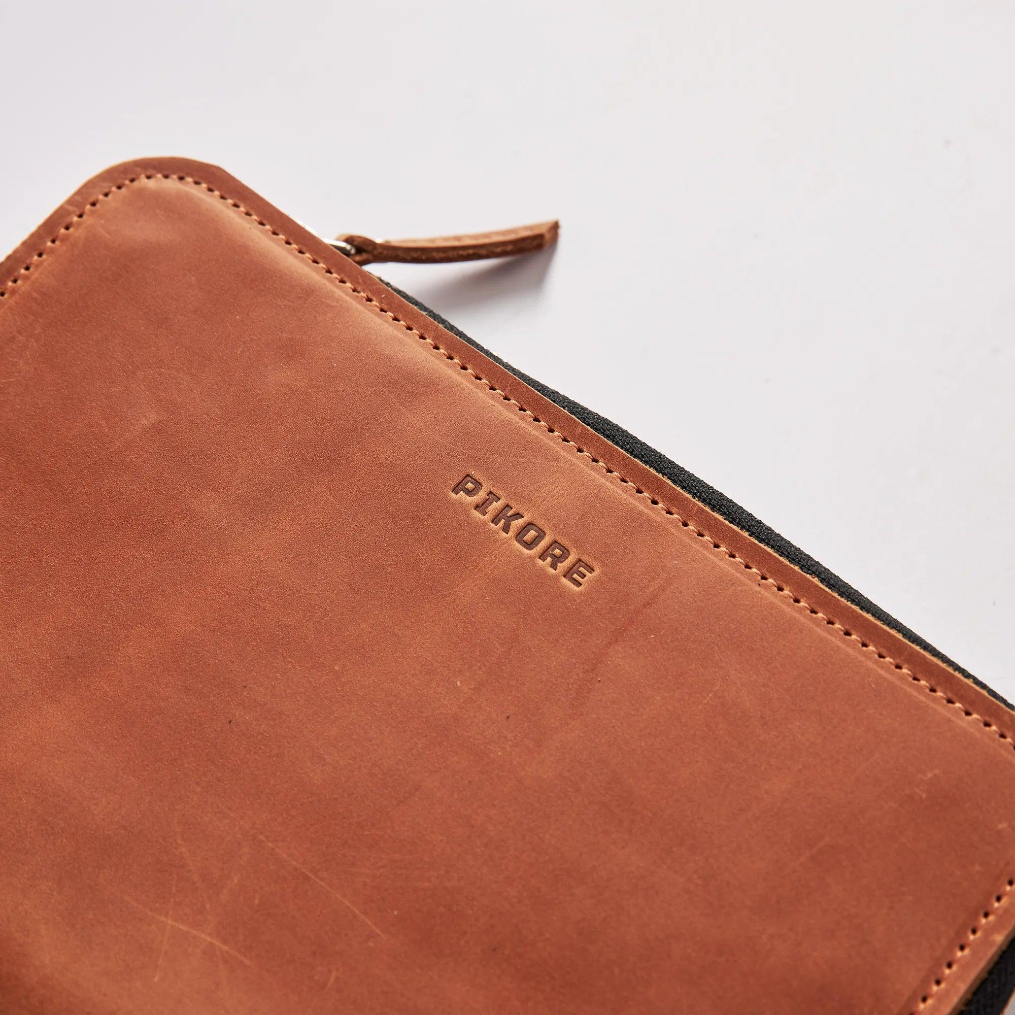 Leather Travel Document Holder - Pikore