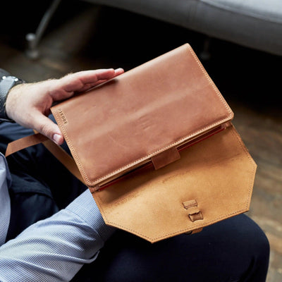 Leather Book Cover - Pikore