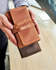 Leather Artist Pencil Roll