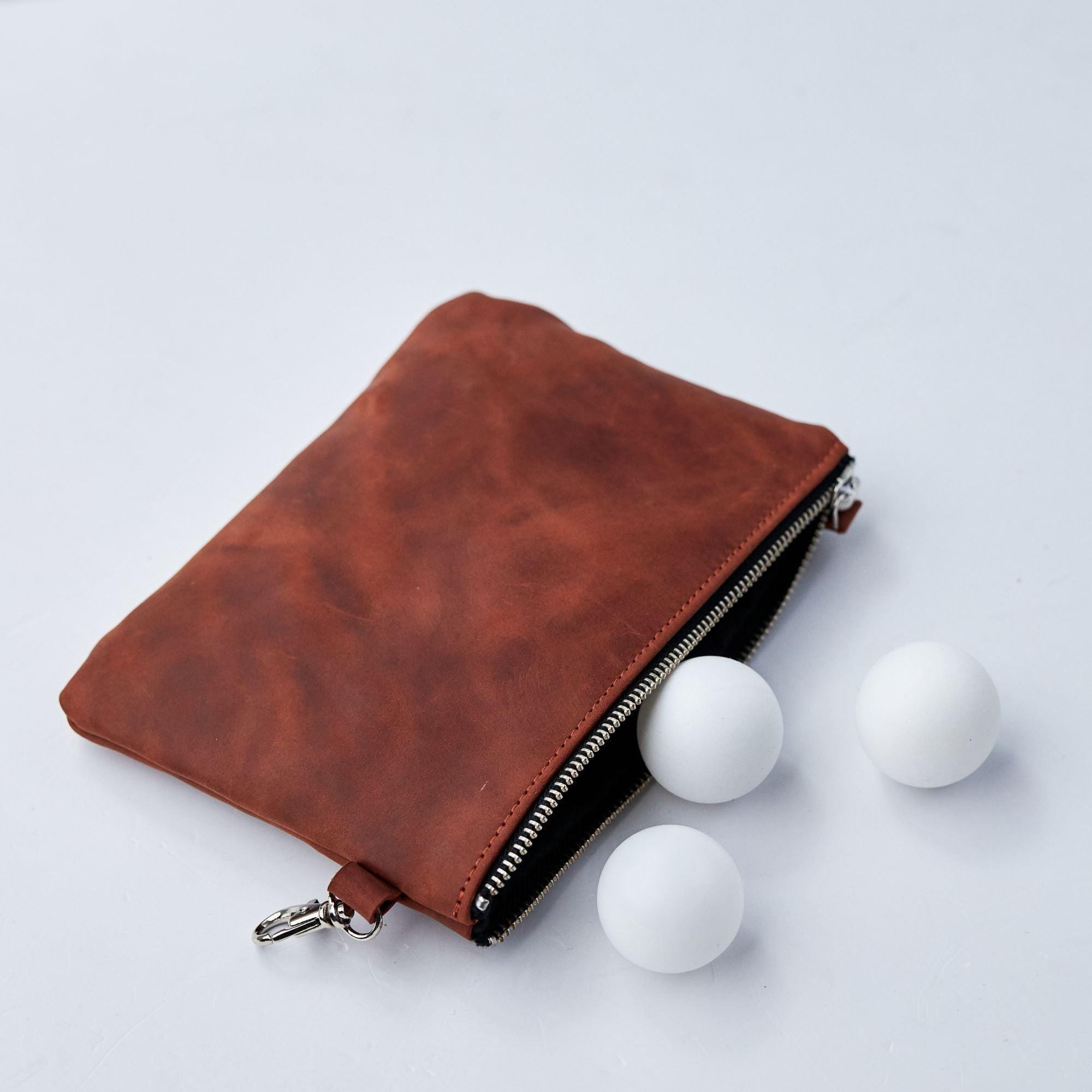 Leather Golf Pouch