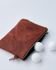 Leather Golf Pouch