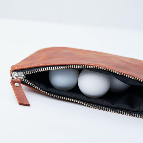 Leather Golf Pouch - Pikore