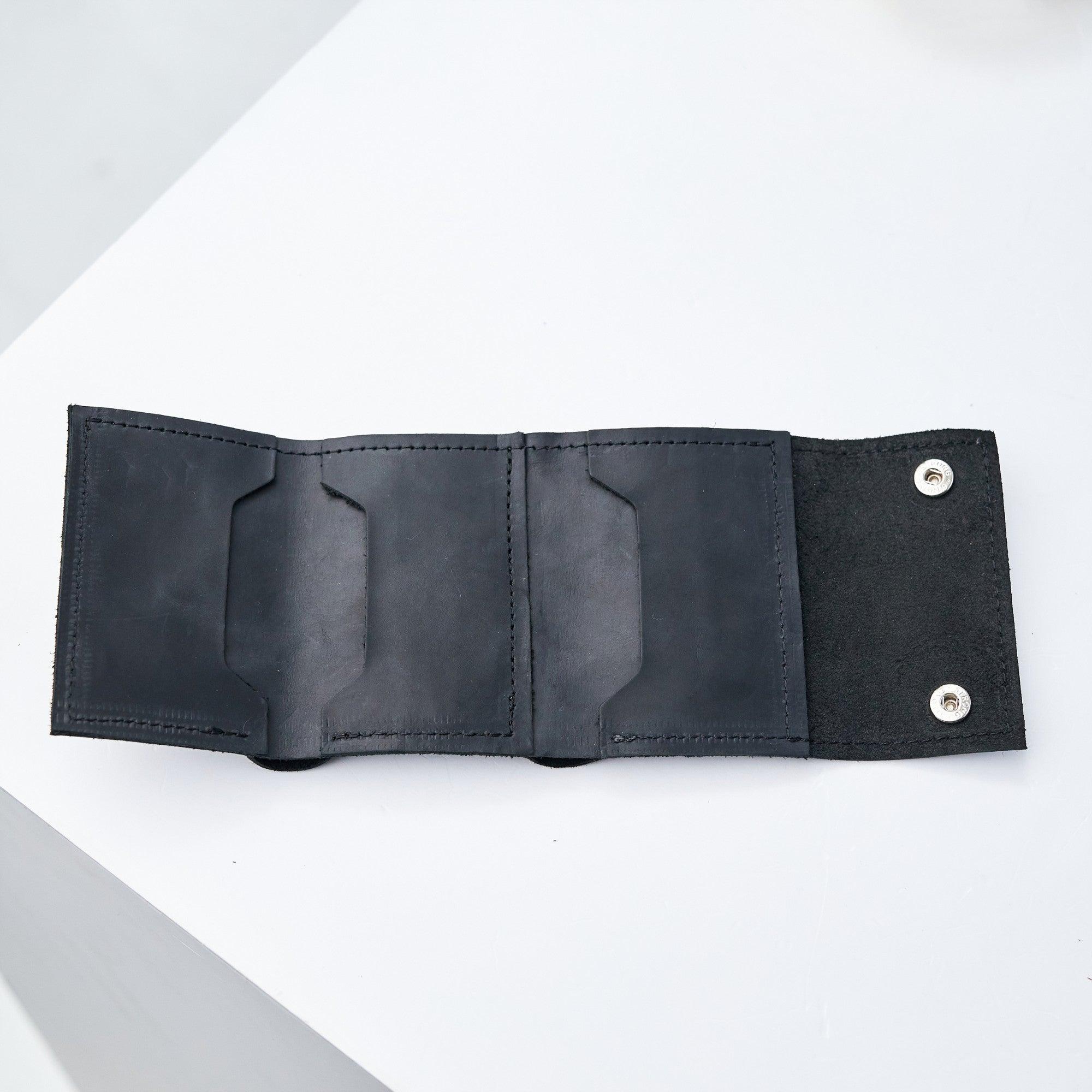 Leather Trifold Wallet - Pikore