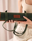 Premium Leather Knife Roll Bag