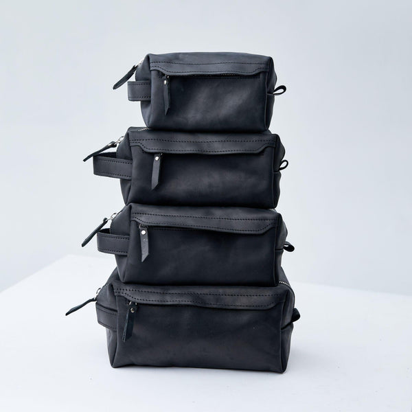 Leather Toiletry bag / Gift for Present - Pikore
