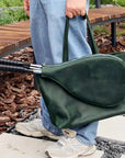 Leather Squash Bag with Racket Holder