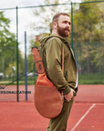 Leather Tennis Bag