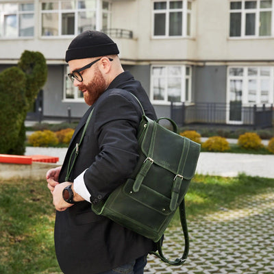Best Leather Laptop Backpack for Men & Women