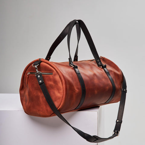 Leather duffle bag - Pikore