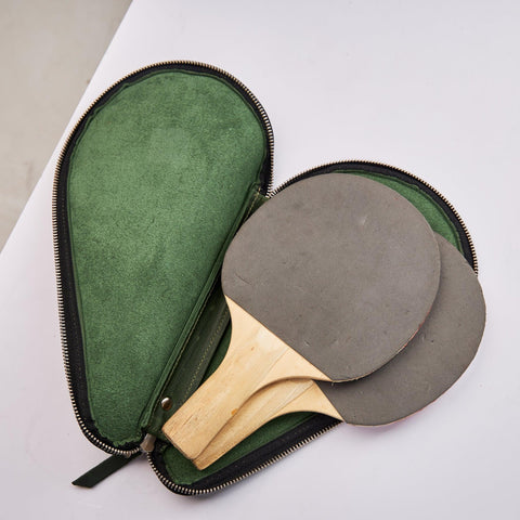 Leather Ping Pong Case - Pikore