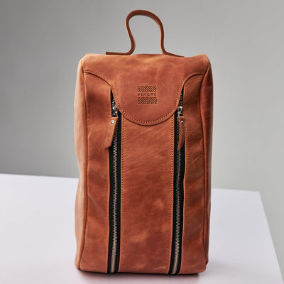 Leather Shoe Bag - Pikore