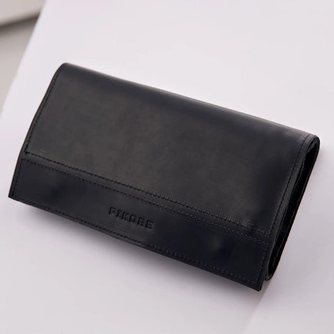 Leather Hanging Toiletry Bag - Pikore