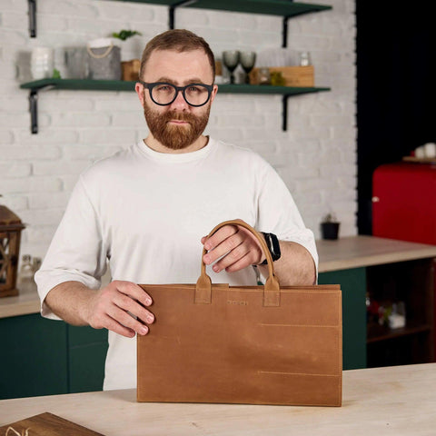 Personalized 4-Slot Folding Knife Bag - Pikore