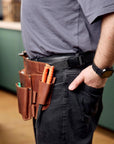 Leather Tool Belt Holster - Pikore