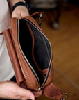 Leather Belt Bag For Men