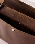 Leather Dog Travel Bag