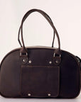 Leather Dog Carrier Bag