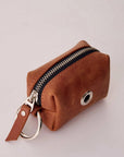 Leather Dog Waste Bag Holder