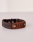 Personalized Leather Dog Collar