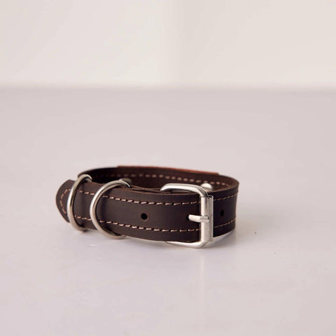 Personalized Leather Dog Collar