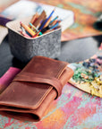 Handmade Leather Pencil Holder - Pikore