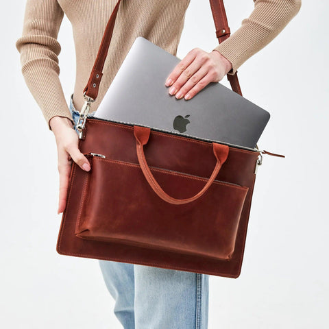 Leather Laptop Bag