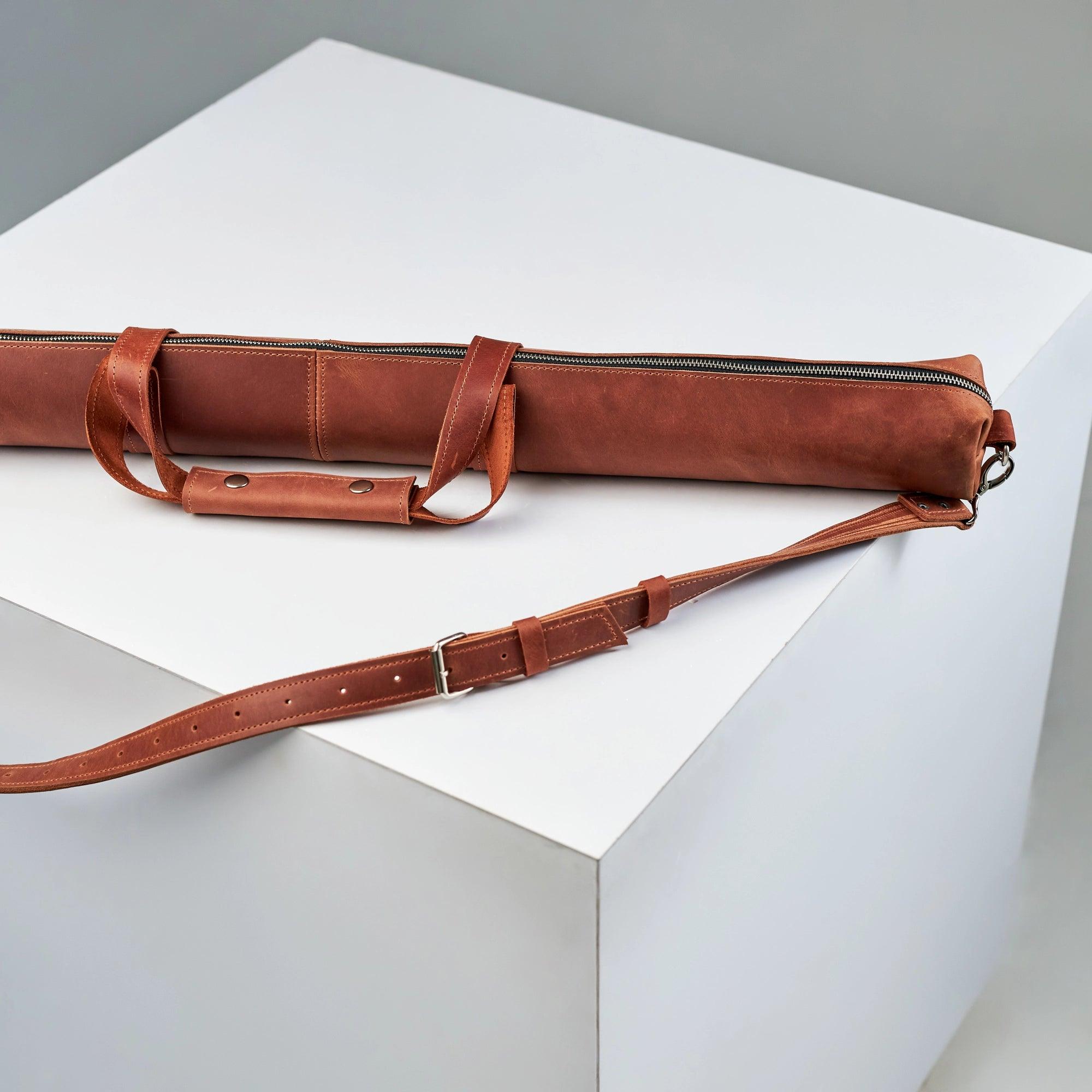 Leather Pool Cue Case
