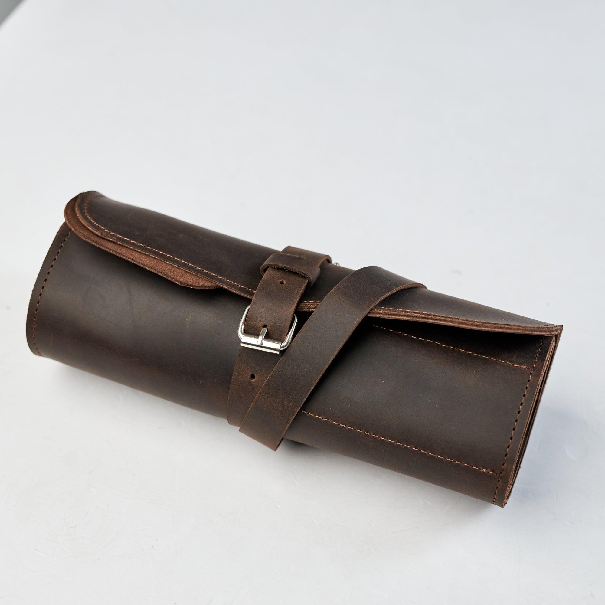 Leather Tool Roll Organizer - Pikore